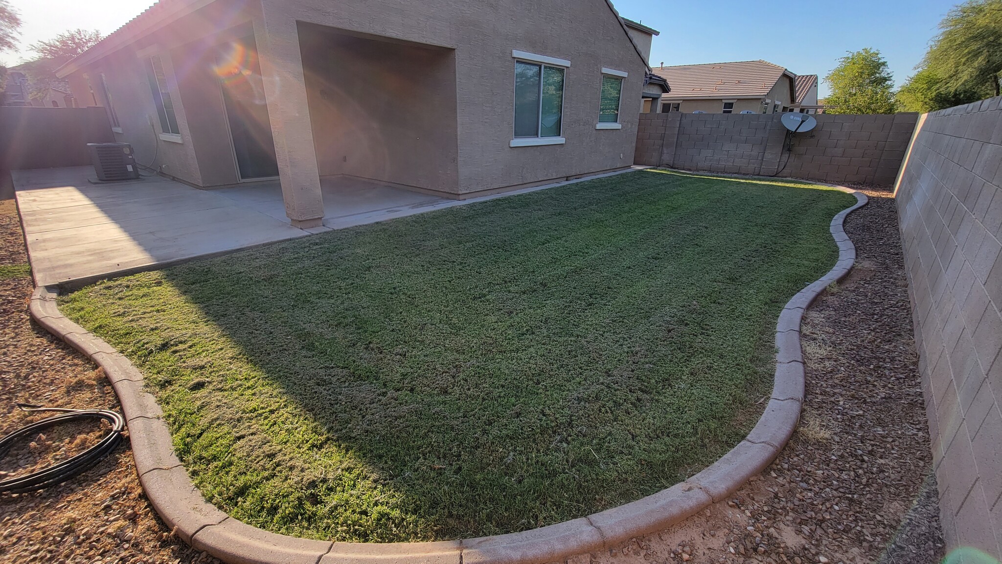 Backyard - Patio - 3907 S Vineyard Ave