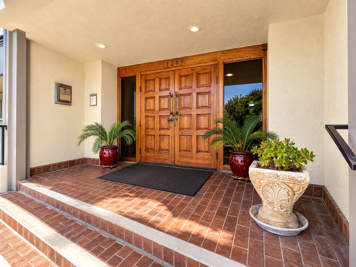 Secure entry - 1299 Cordova St