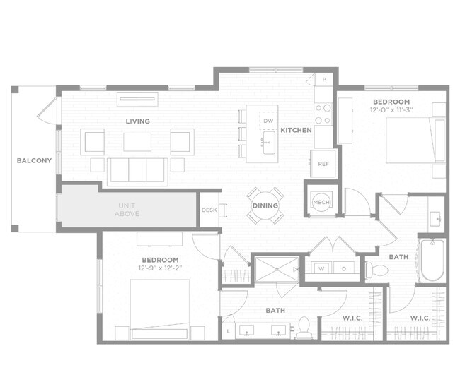 Floorplan - Populus Westside Apartments