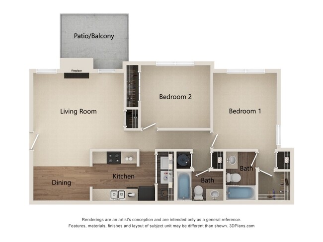 Floorplan - Littlestone Apartments