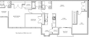 2BR/2.5BA - Hawthorne Gardens