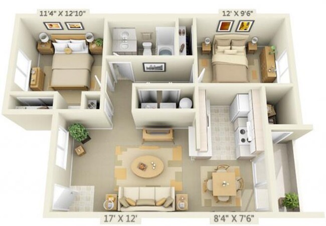 Floorplan - Elmonica Court