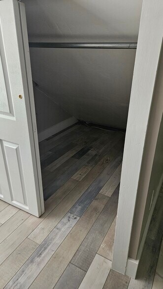 Storage in loft - 2238 Newton St