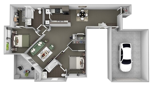 Floorplan - Antelope Ridge Apartments