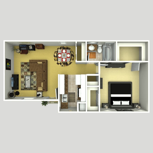 Floorplan - Marigold Apartments