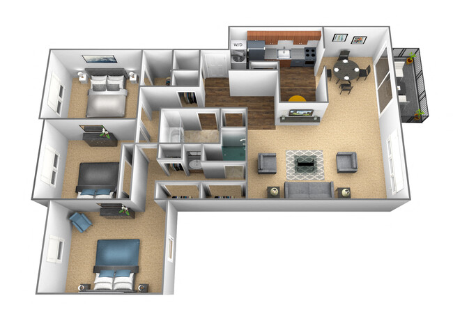 Floorplan - Charlesgate Apartments