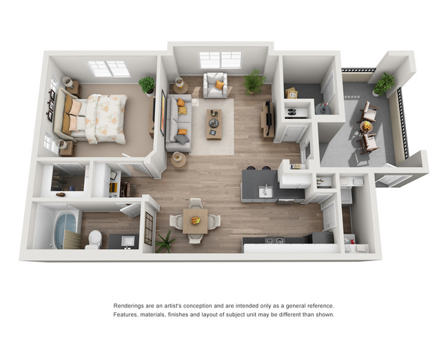 Floorplan - The Grove Apartments