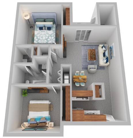 Floorplan - Otter Creek Villas