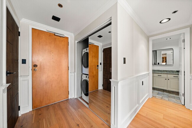 entry - new washer and dryer - 1130 Piedmont Ave NE