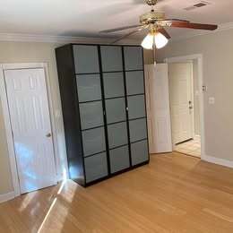 two closets in bedroom plus a wardrobe - 1242 Queen St NE