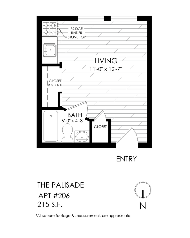 Floorplan - Palisade Apartments