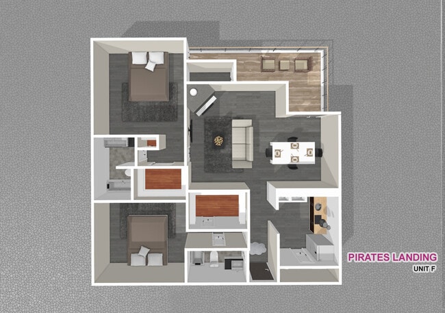 2 Bed/2 Bath - Pirates Landing