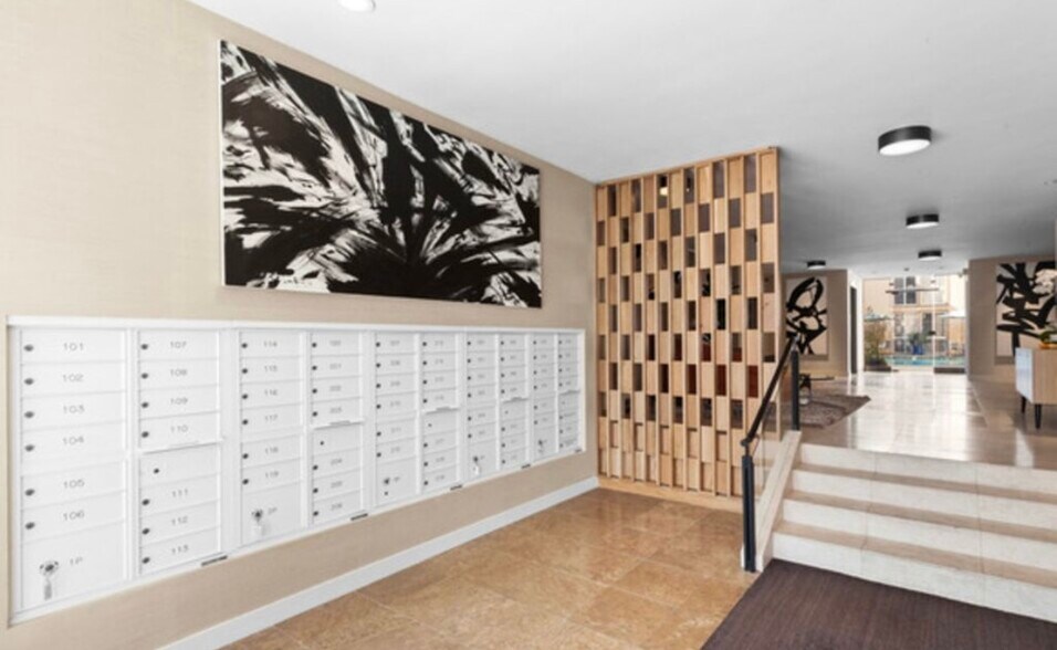 Mailboxes (inside lobby) - 1025 N Kings Rd