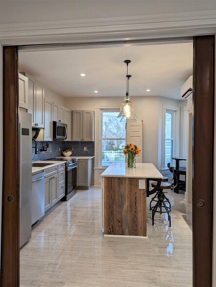 Kitchen from Living Room - 232 Broadway