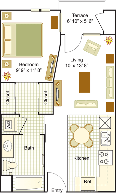 Floorplan - Crest 850