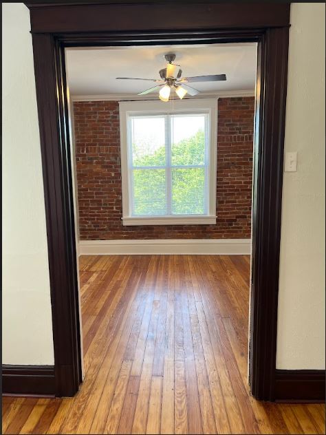 View of Bedroom 1 From Living Room/Pocket Door Open - 5222 Morganford Rd