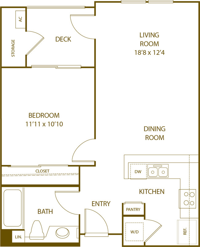 Floorplan - The Promenade Rio Vista Apartments