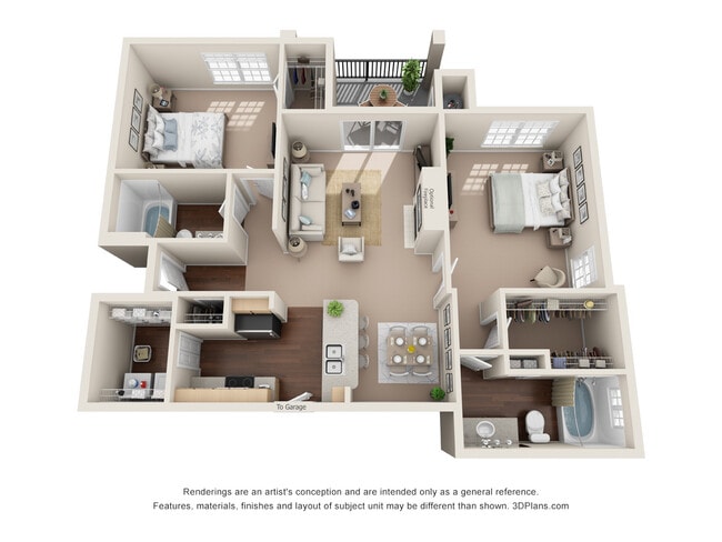 Floorplan - Sonterra Apartment Homes