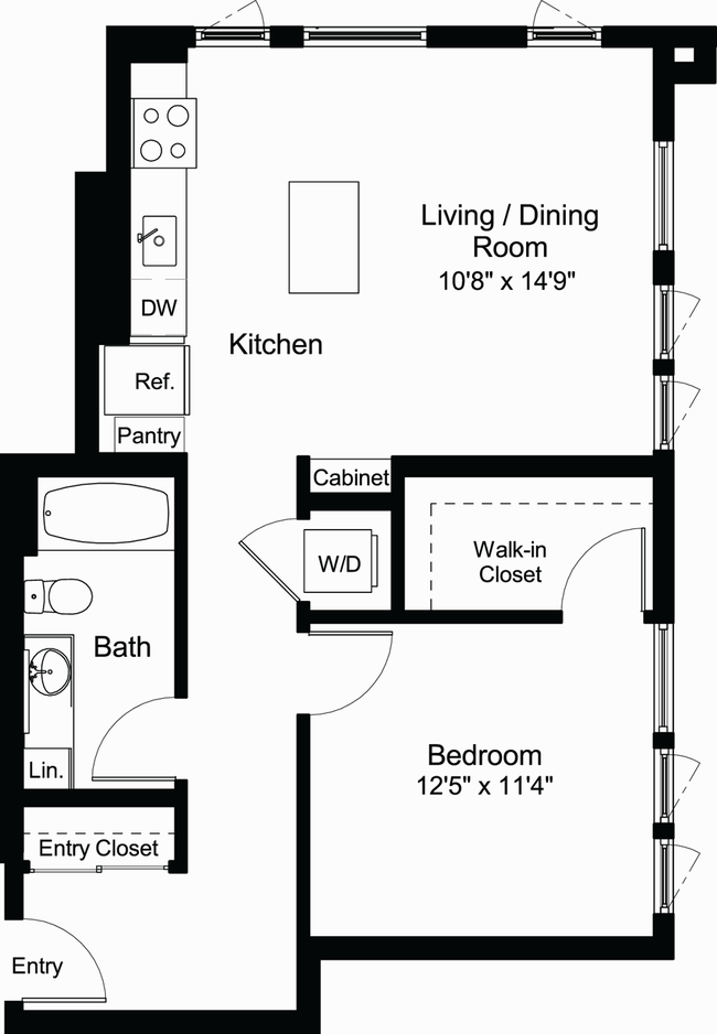 Floorplan - Chloe on Madison