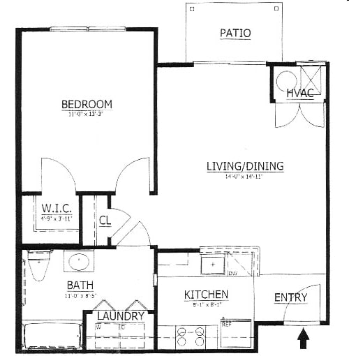 1BR/1BA - Royal Crescent