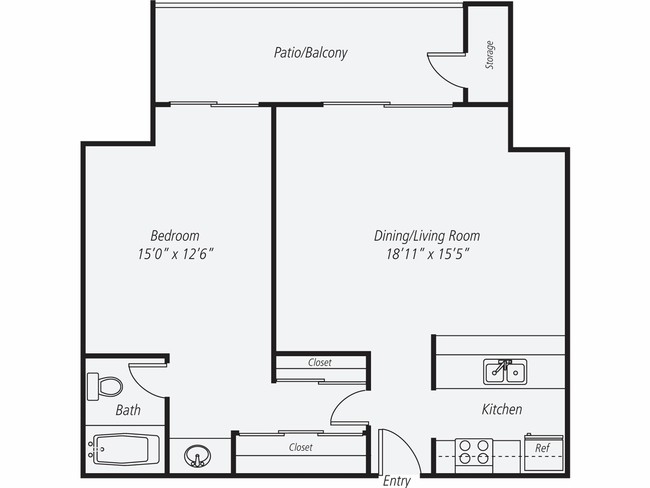 Floorplan - eaves Lake Forest