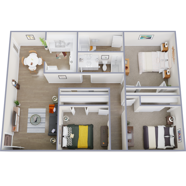 Floorplan - The Columns