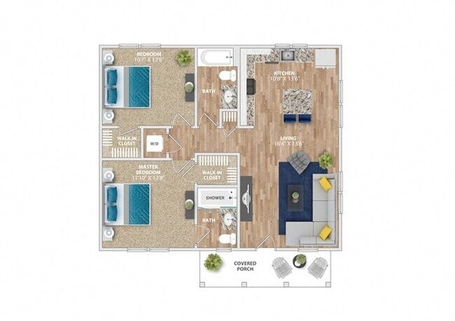 Floorplan - Swells Cottages