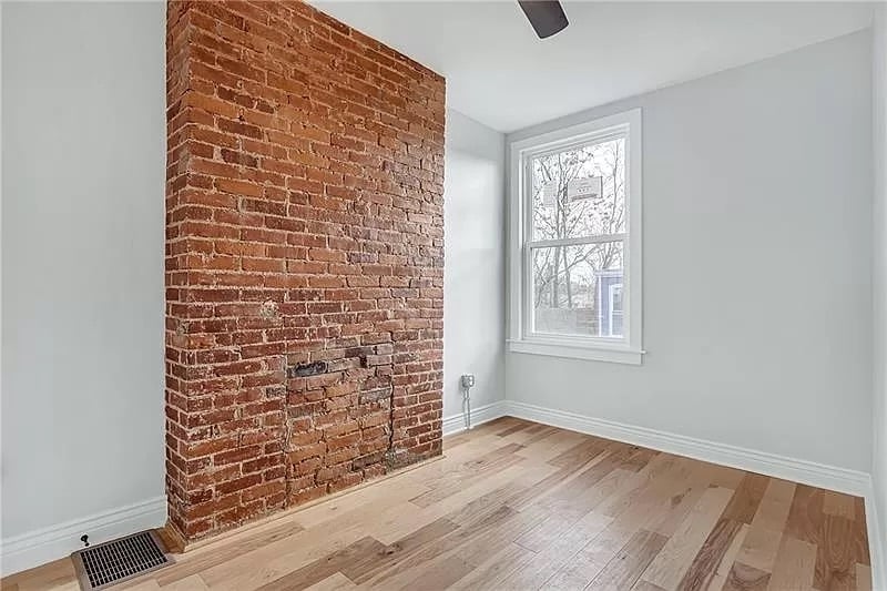 Second Bedroom - Facing rear of house - 5210 Dearborn St