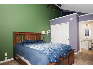 Master loft (Bedroom #1) with bathroom - 11125 Alcott St