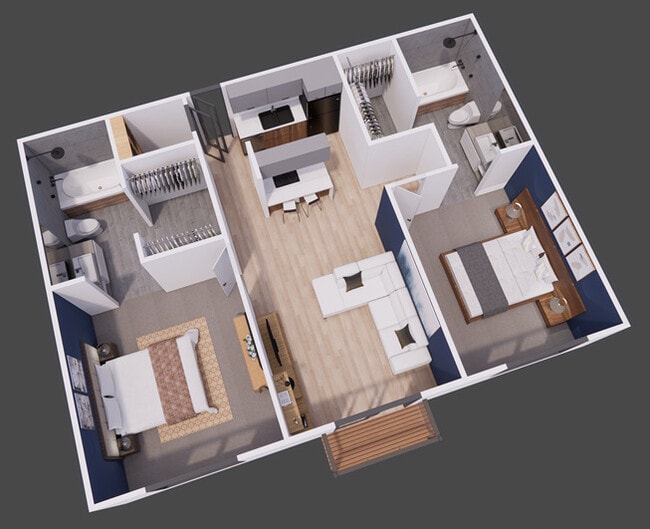 Floorplan - The Lodge Apartments
