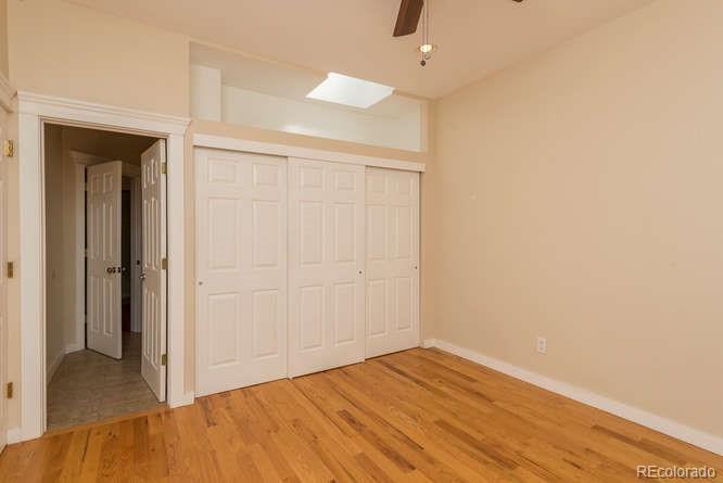 Skylight and large closet. - 1231 31st St