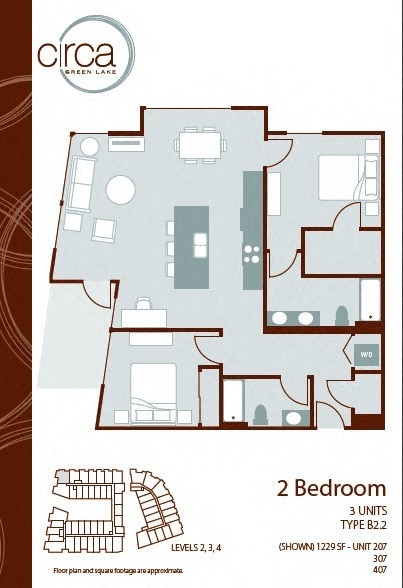 Floorplan - Circa Green Lake Apartments