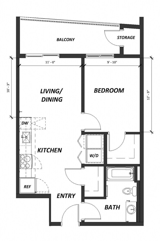 Floorplan - AVIVA Apartments
