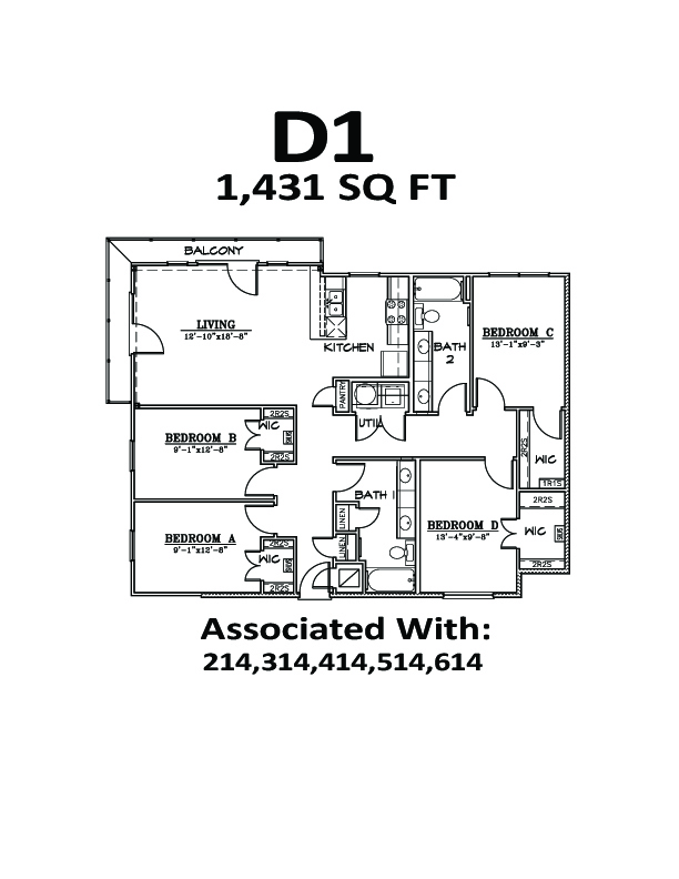 Floorplan - Regents West at 26th