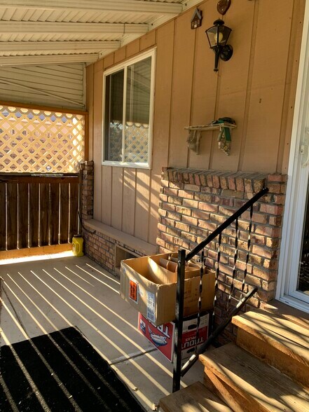 back porch - 61035 11 Mile Rd