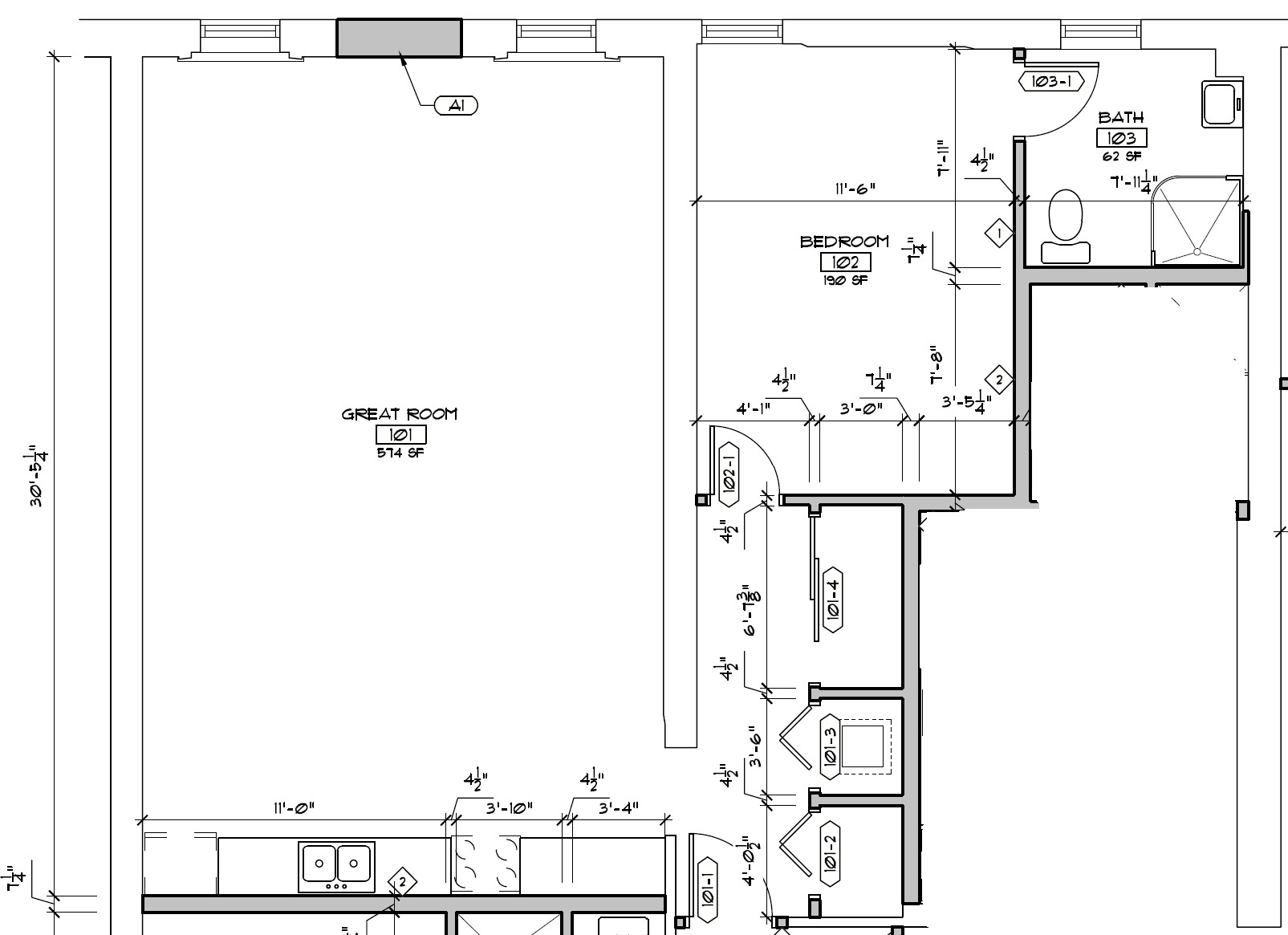 Architectural Drawings - 332 Pennsylvania Ave W