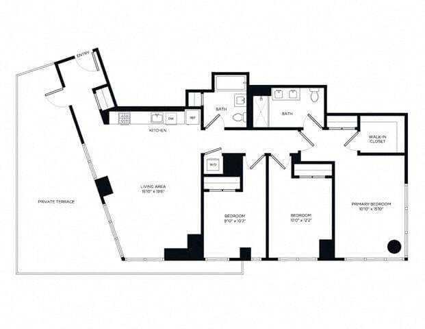 Floorplan - Third at Bankside