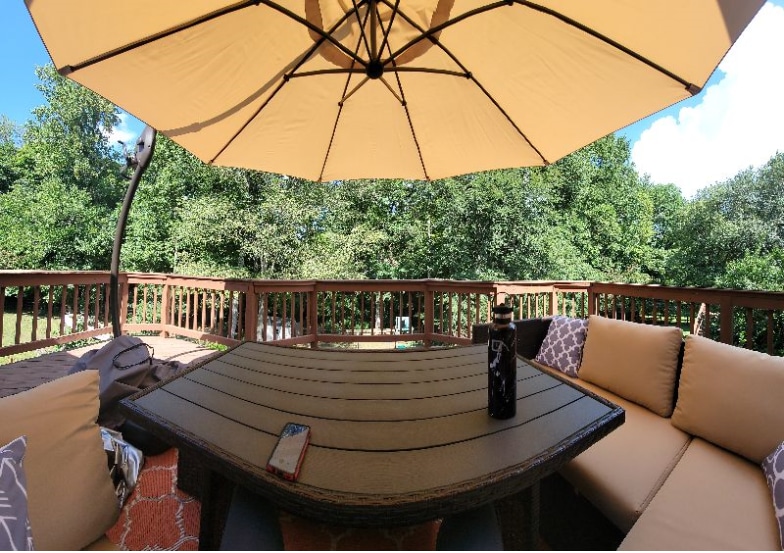 Private Deck - 11632 Long Forest Dr
