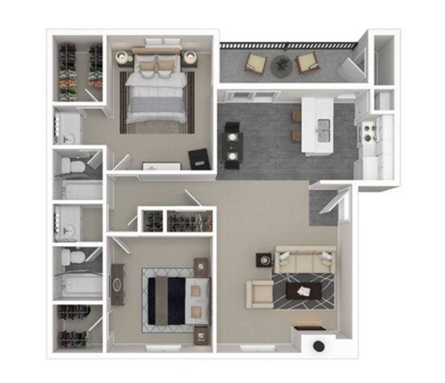 Floorplan - Peaks @ NW Hills