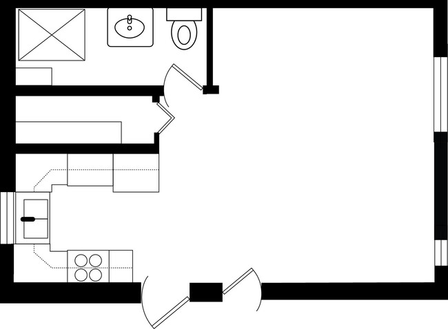 Floorplan - Barry Court - 722 W Barry Ave