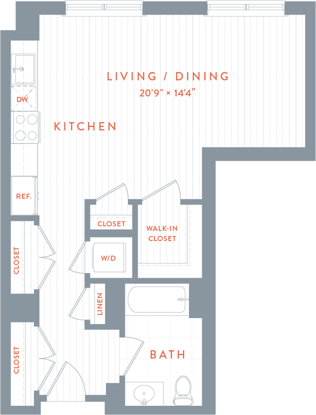 Floorplan - Rivet Apartments