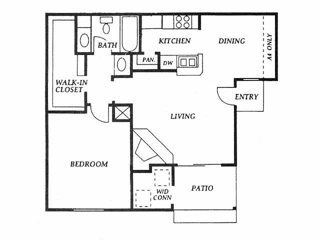 Floorplan - Cozumel Apartments