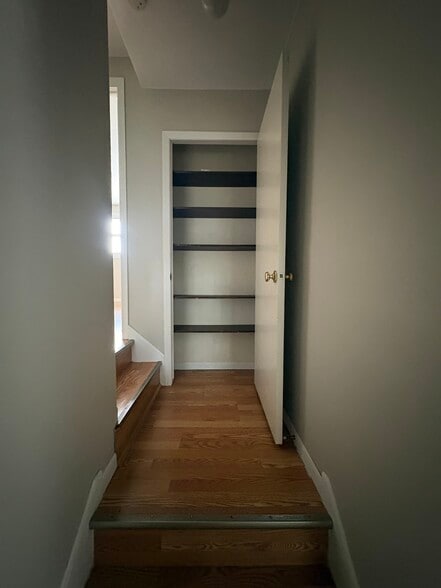 Hall closet. - 1511 S Point Rd