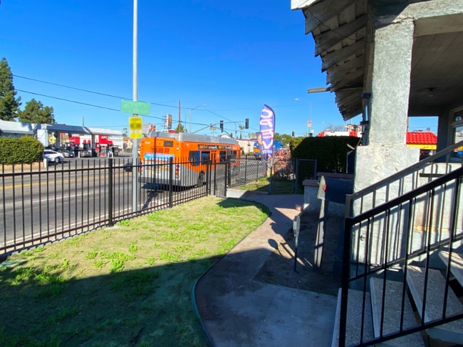 Front Side Yard - 4012 S Normandie Ave