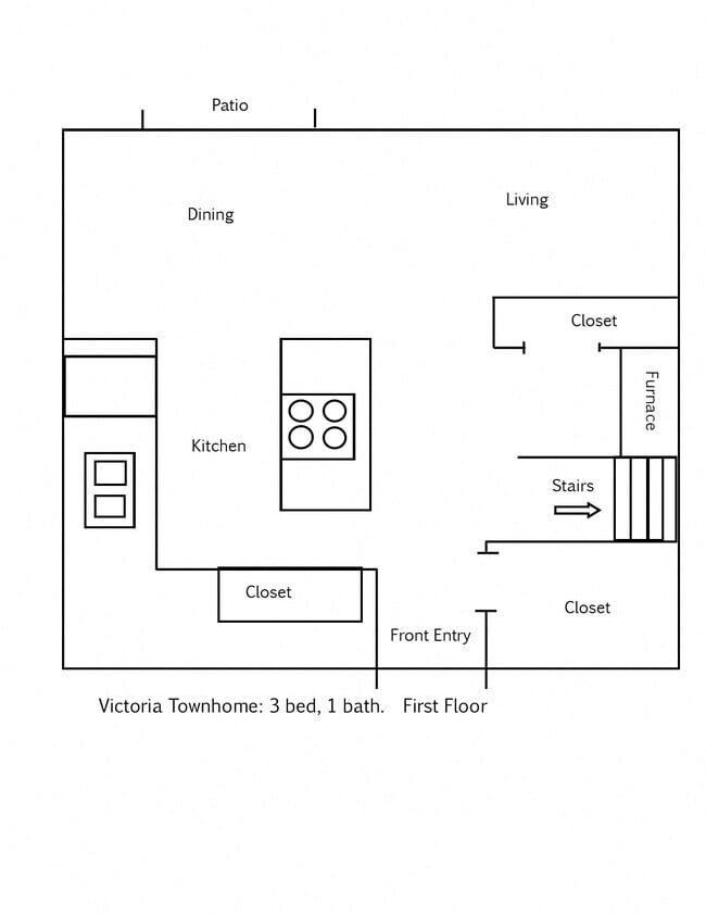 Floorplan - Victoria Townhomes