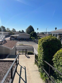 Beautifully maintained garden enhancing curb appeal along the main street and leading to the private - 3551 W Manchester Blvd