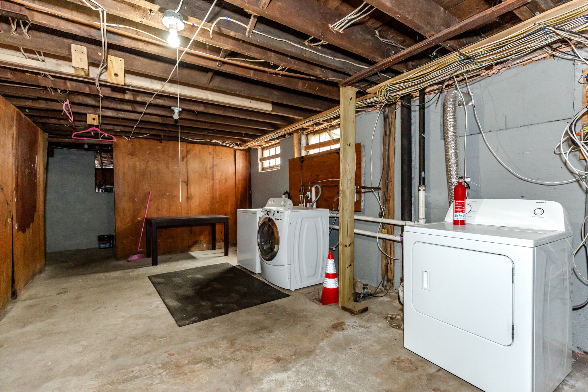 Laundry in basement - 173 Oakland Ave