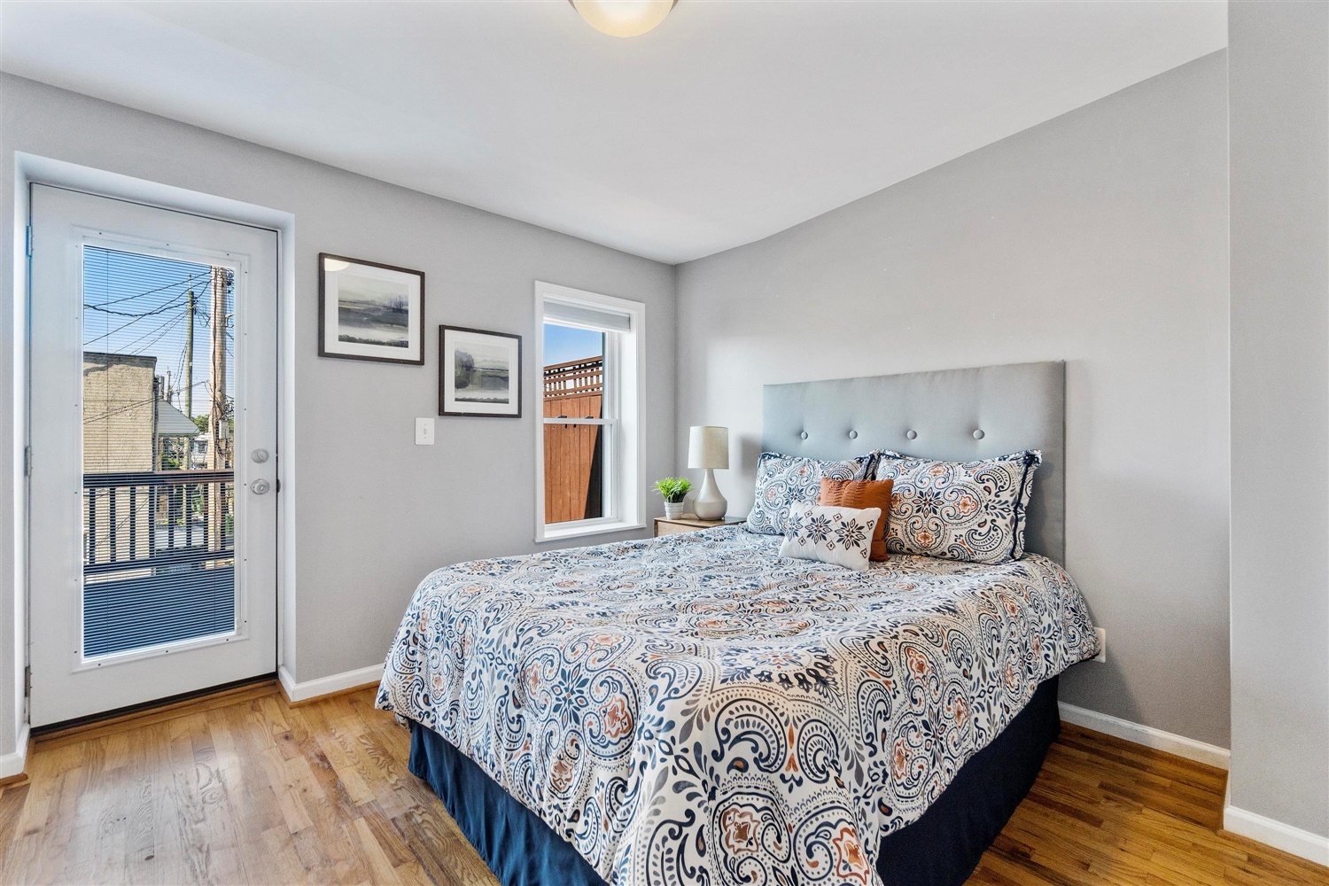 Large Bedroom (Rear of home) - 1413 E Clement St