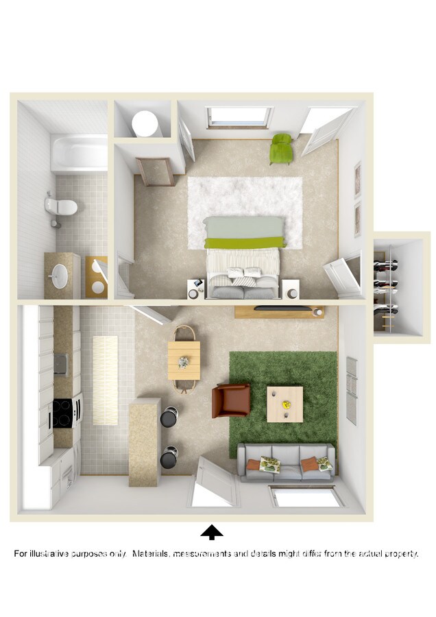 Primary Photo - 207 Lindell 1 BR