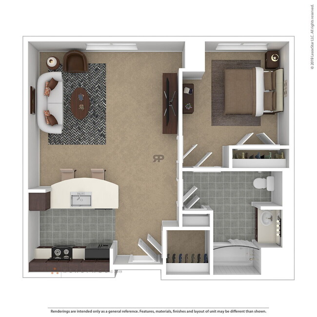 Floorplan - Curtain Lofts  1371